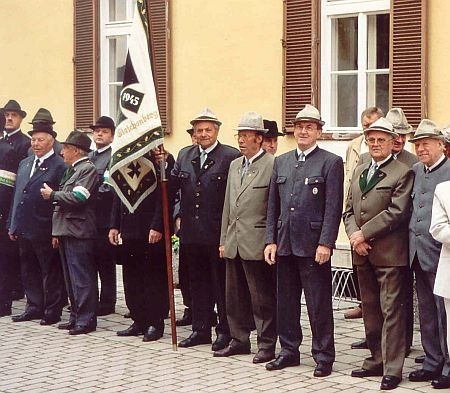 Die Kameraden vom Edelweiß des Ortsverbandes Bad Gleichenberg